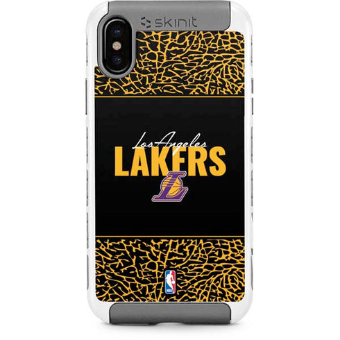 NBA Los Angeles Lakers Elephant Print iPhone Cases